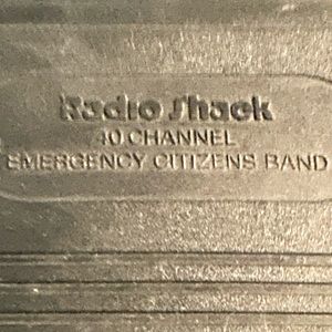 Vintage Radio Shack Emergency Citizens  Bank